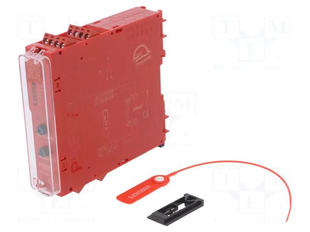 Module: safety relay; 48÷240VAC; 48÷240VDC; IN: 1; -25÷50°C; IP20 SCHNEIDER ELECTRIC XPSUAB31CP