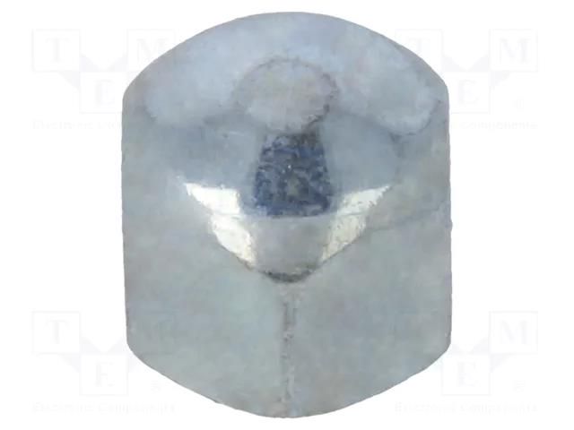 Nut; hexagonal; M12; 1.75; 6 steel; Plating: zinc; 19mm; BN 154; dome BOSSARD B12/BN154