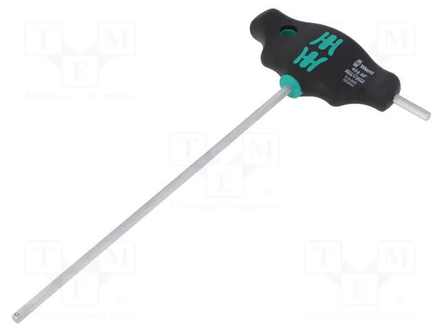 Screwdriver; hex key; HEX 5mm; with holding function; 400 WERA WERA.05023344001