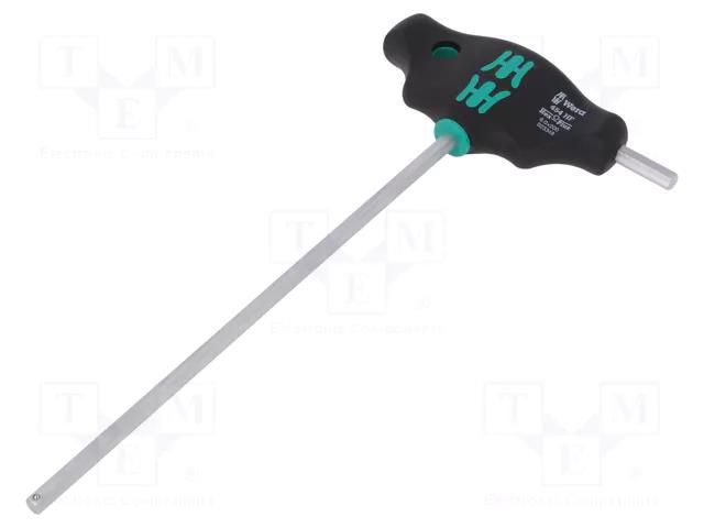 Screwdriver; hex key; HEX 6mm; with holding function; 400 WERA WERA.05023348001