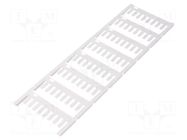Label; polyamide 66; white; -40÷100°C; slide; TM-I MC; UL94V-2 WEIDMÜLLER WM-1718411044
