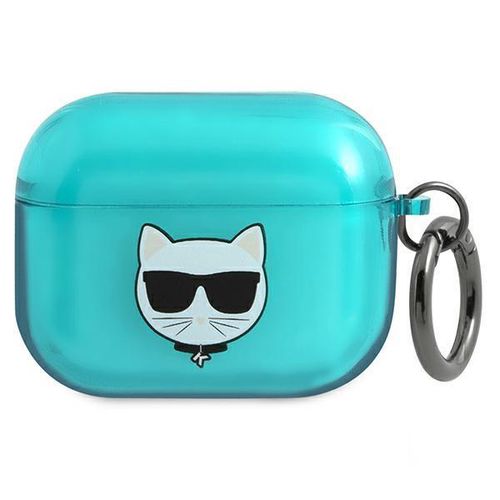 Karl Lagerfeld KLAPUCHFL AirPods Pro cover niebieski/blue Choupette, Karl Lagerfeld 3666339009267 3666339009267