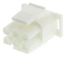 HOUSING, PLUG, 2ROW, 6WAY, 6.35MM 350715-1