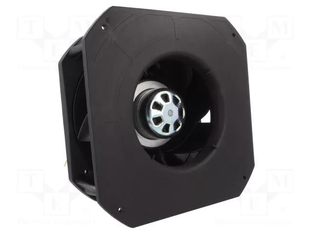 Fan: EC; radial; 230VAC; 270x270x131mm; 705m3/h; ball; 2860rpm; IP54 EBM-PAPST K3G225-RE07-03