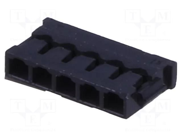 Connector: wire-board; plug; female; PIN: 5; 2A; 50V; IDC; for cable ADAM TECH 12CHA405BK
