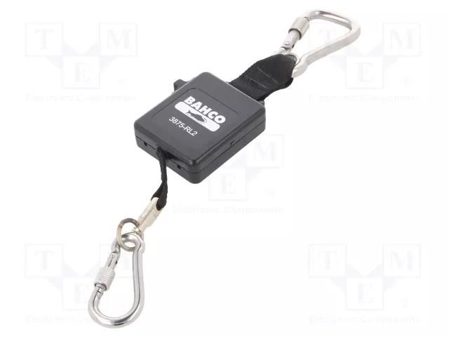 Lanyard; for working at height; 1m; max.0.9kg BAHCO SA.3875-RL2