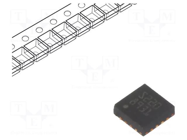 IC: driver; stepper motor controller; VFQFPN16; 1.3A; 1.8÷10VDC STMicroelectronics STSPIN220