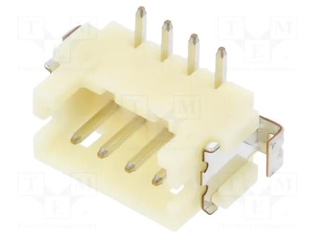 Connector: wire-board; socket; male; PIN: 4; SignalBee; vertical HIROSE DF13-4P-1.25V-75