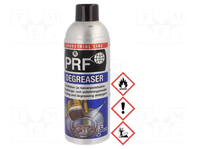 Cleaning agent; DEGREASER; 520ml; spray; can; 900mg/cm3@20°C PRF PRF-505/520