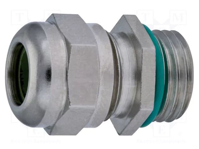 Cable gland; M16; 1.5; IP68; brass; WADI-A-FKM HUMMEL HUMMEL-1106160058