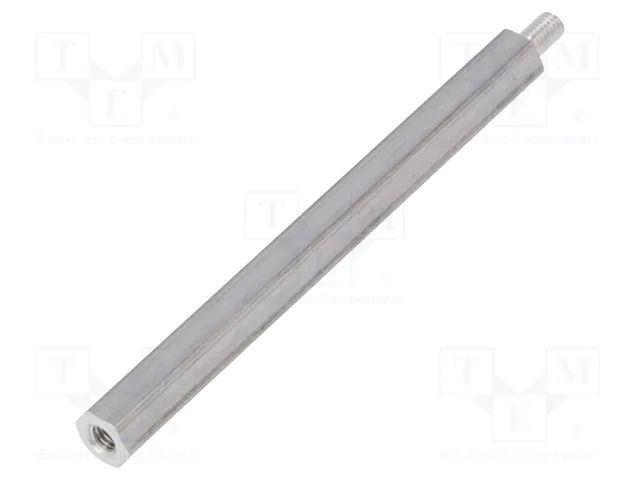 Screwed spacer sleeve; 60mm; Int.thread: M3; Ext.thread: M3 DREMEC TFM-M3X60/DR234