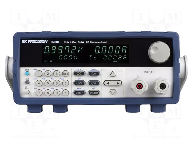 Electronic load; 150V; 30A; 300W; 214.5x88.2x354.6mm; 100÷240VAC B&K PRECISION BK8500B