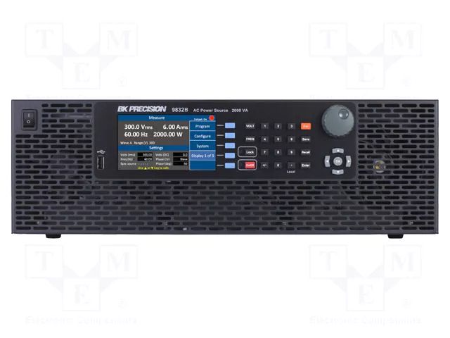 Laboratory power supply: programmable; AC,AC/DC,single-channel B&K PRECISION BK9832B