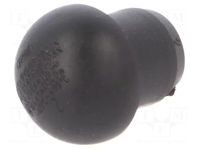 Stopper; PG7; elastomer; black; HSK-V-Ex; Thread: PG; -40÷95°C HUMMEL HUMMEL-1296070111