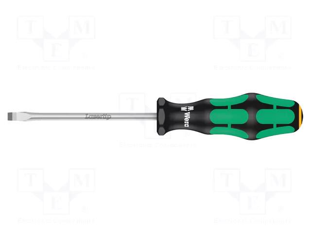 Screwdriver; slot; 12x2mm; Blade length: 250mm; Overall len: 357mm WERA WERA.334/20/12