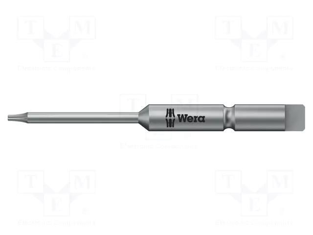 Screwdriver bit; Torx®; TX04; Overall len: 64mm WERA WERA.05345018001