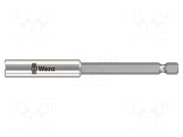 Holder; 1/4"; Overall len: 100mm; Mounting: 1/4" (E6,3mm) WERA WERA.899/4/1