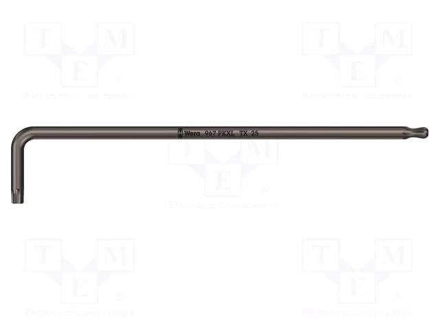 Wrench; Torx®; TX25; Overall len: 154mm WERA WERA.967PKXL/TX25