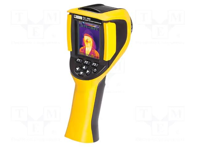 Infrared camera; LCD 2,8"; 160x120; 9Hz; -15÷50°C; IP54; 60mK CHAUVIN ARNOUX CA-1900