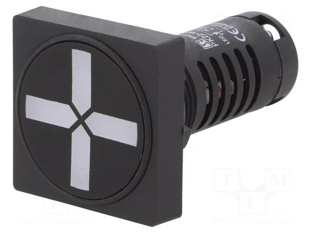 Position indicator; 22mm; PK22; -25÷70°C; IP54; 24VAC; 24VDC SPAMEL PK22-WP-24