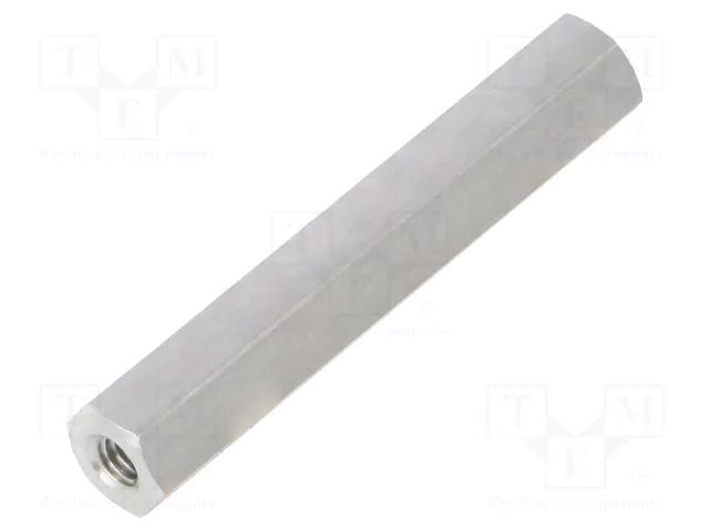 Screwed spacer sleeve; 30mm; Int.thread: M2,5; hexagonal DREMEC TFF-M2.5X30/DR132