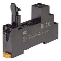 RELAY SOCKET, 5A, 8 PIN, DIN RAIL P2RFZ-08-E.