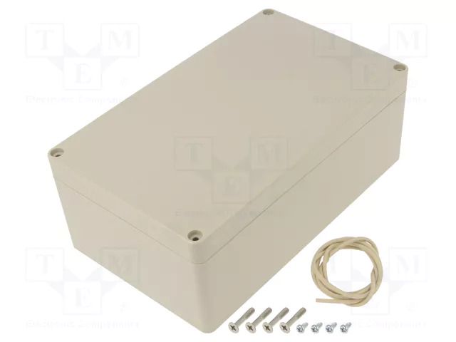 Enclosure: multipurpose; X: 120mm; Y: 200mm; Z: 75mm; Ritec; ABS; IP65 HAMMOND HM-RZ0373