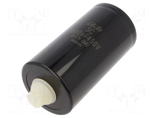 Capacitor: electrolytic; 5600uF; 450VDC; ±20%; M5; 2000h; -25÷85°C Elite SC2W562MLS76E3H2DM