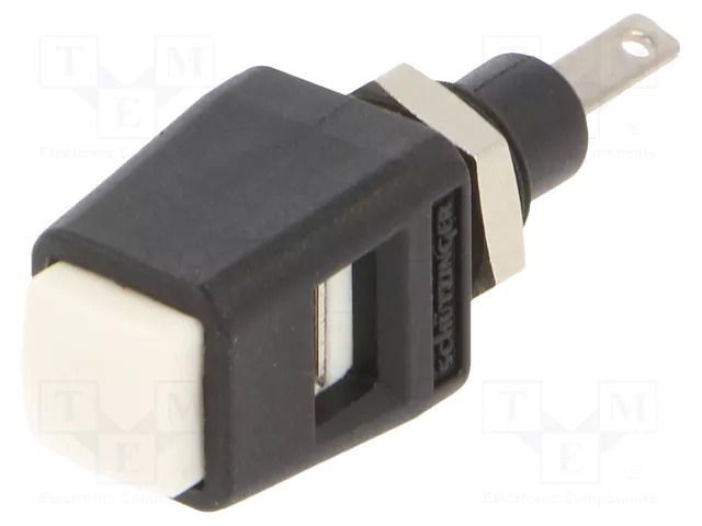 Laboratory clamp; white; 70VDC; 33VAC; 16A; screw,spring clamp SCHÜTZINGER ESD6554-WS