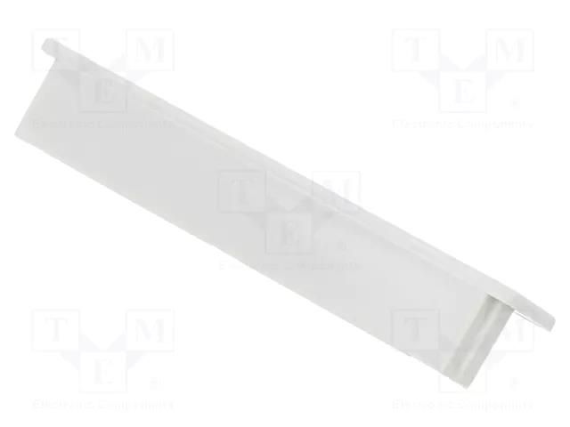Terminals cover; for enclosures; grey HAMMOND HM-1597DINCOV12GY