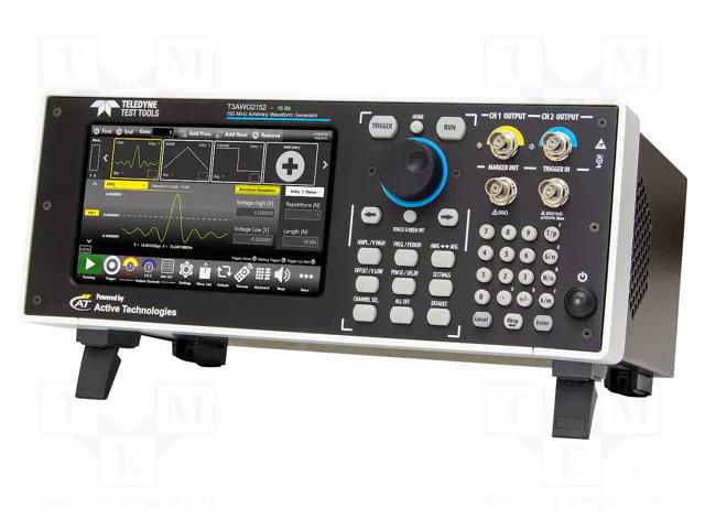 Generator: arbitrary, function; 150MHz; LCD 7"; 1024x600; Ch: 2 TELEDYNE LECROY LC-T3AWG2152-D