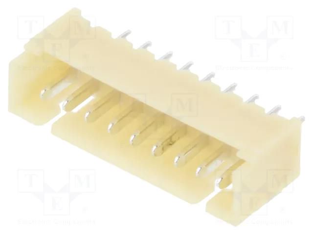 Connector: wire-board; socket; male; PIN: 9; 1A; 125V; straight; THT ADAM TECH 125SHA09TS
