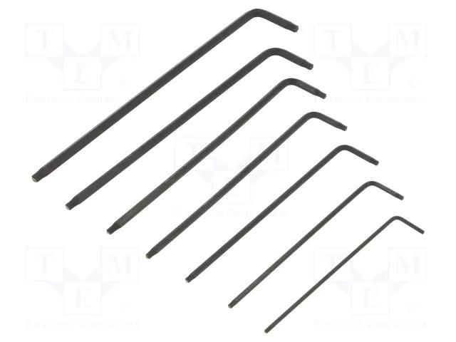 Wrench-set; Torx®; TX6,TX7,TX8,TX9,TX10,TX15,TX20; MagicSpring® WIHA WIHA.33753