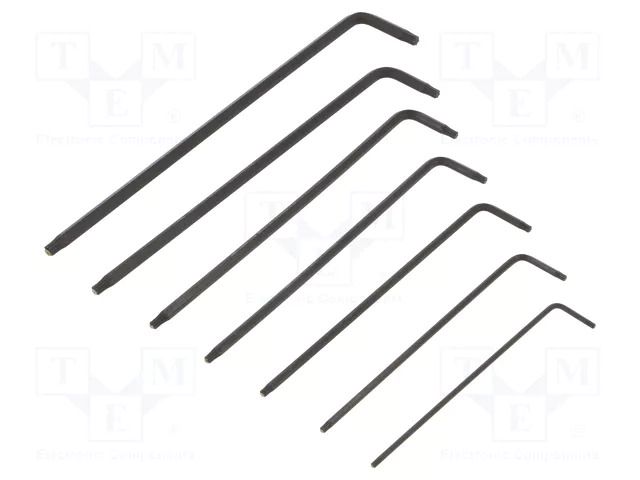 Wrench: Torx®-set; TX6,TX7,TX8,TX9,TX10,TX15,TX20; MagicSpring® WIHA WIHA.33753