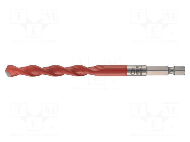Drill bit; Ø: 5.5mm; L: 100mm; steel; tungsten carbide ALPEN-MAYKESTAG ALP.272005501
