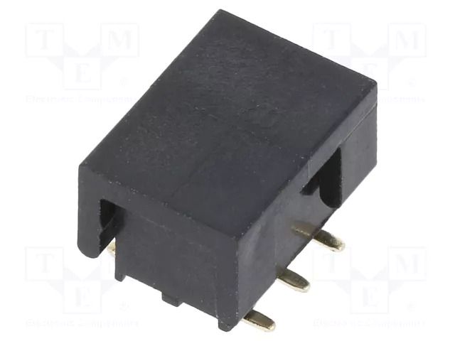 Connector: pin strips; socket; female; PIN: 6; SMT; vertical; 2mm CONNFLY DS1026-09-2X3S8BSS
