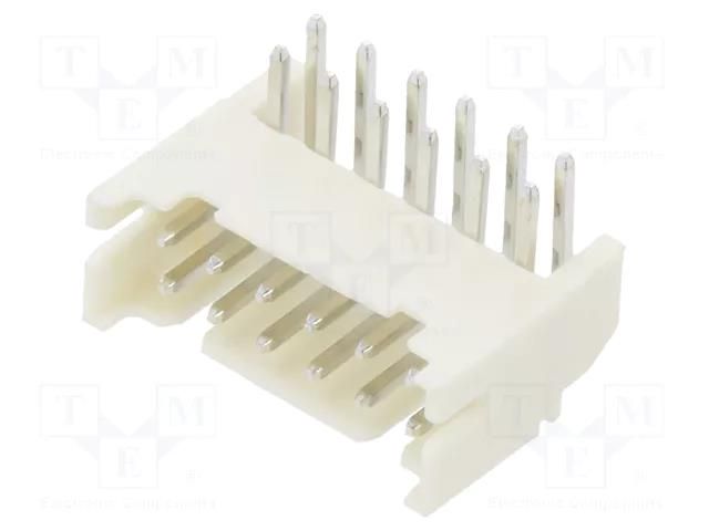 Connector: wire-board; socket; male; PIN: 12; 2A; 100V; angled; THT ADAM TECH 2SHDC12TR