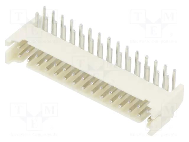 Connector: wire-board; socket; male; PIN: 30; 2A; 100V; angled; THT ADAM TECH 2SHDC30TR
