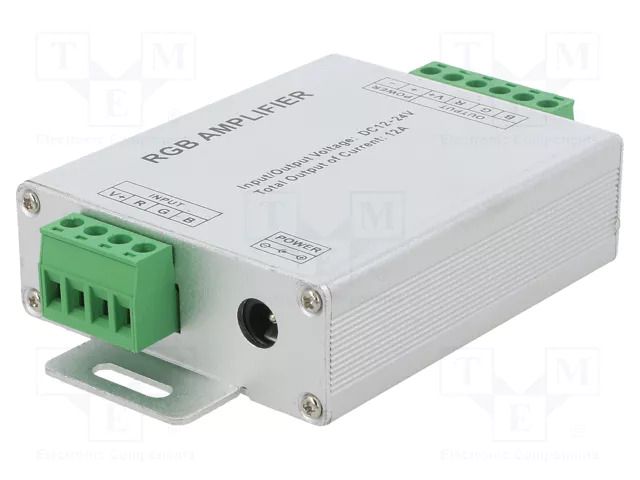 RGB amplifier; RGB lighting control; Ch: 3; 12A; Usup: 12VDC,24VDC OPTOFLASH CTR-RGB-AMP-4A-01