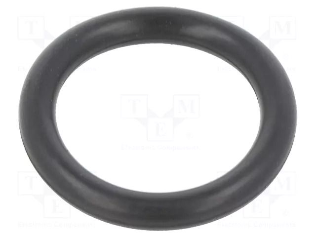 O-ring gasket; FPM; Thk: 1.5mm; Øint: 16mm; black; -20÷200°C ORING USZCZELNIENIA TECHNICZNE O-16X1.5-70-FPM-BK