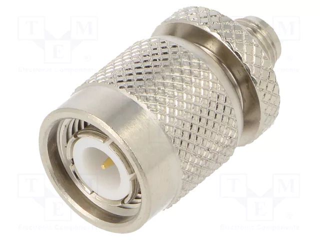 Adapter; SMA socket,TNC male; Insulation: PTFE; 50Ω AMPHENOL RF 242105