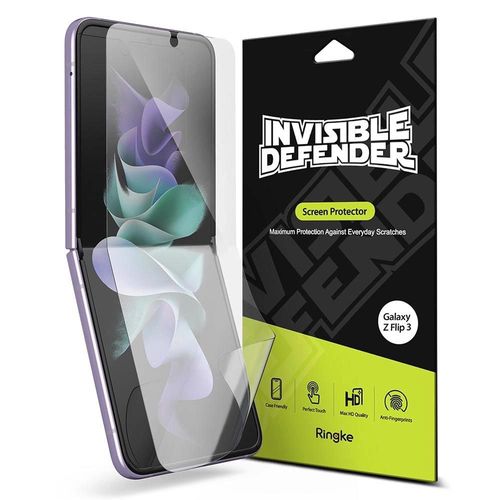 Ringke 2pcs Screen Protector Film for Samsung Galaxy Z Flip 3 Screen Protector (S19P043), Ringke 8809818845849 8809818845849