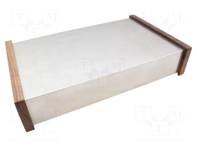 Enclosure: enclosure base; X: 254mm; Y: 432mm; Z: 76mm; 1444; natural HAMMOND HM-1444-32CWW