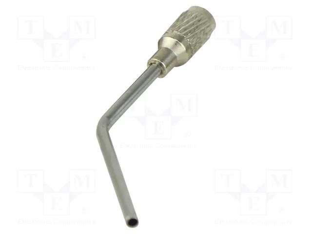 Vacuum pick-up pencil tip; 14; ESD; Shape: bent at 45° FISNAR FIS-580052