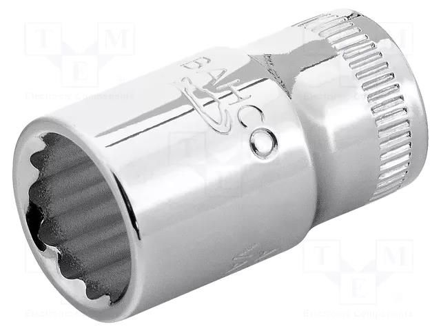 Socket; 12-angles,socket spanner; 5mm; 1/4"; tool steel BAHCO SA.A6700DM-5