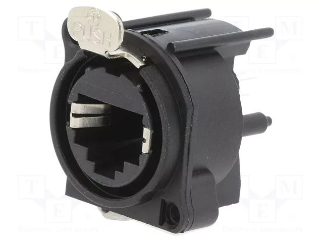 Connector: RJ45; socket; female; etherCON; Type: PoE+; PIN: 8; THT NEUTRIK NTR-NE8FAV
