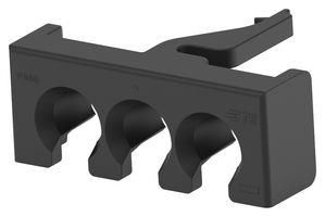 TPA, CAP, RECT CONN LOCKING, 3POS, BLACK 2-2400680-3