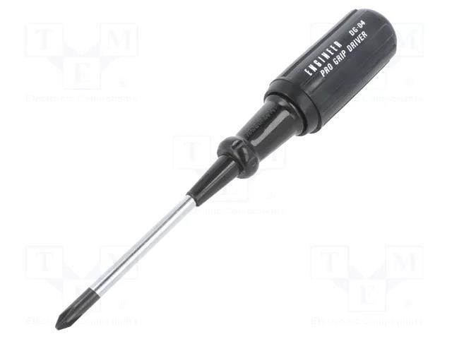 Screwdriver; Phillips; PH2; Blade length: 76mm; Overall len: 214mm ENGINEER FUT.DG-04