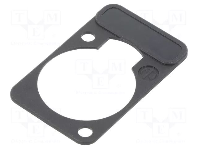 Female; screw NEUTRIK NTR-DSS-BLACK