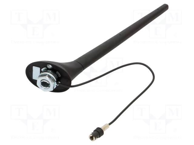Antenna; car top,automotive; 0.2m; AM,FM; Audi,VW; with amplifier 4CARMEDIA ANT.66
